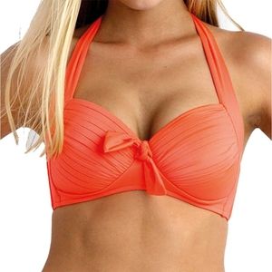 NWT Seafolly Goddess Bikini Set in Nectarine